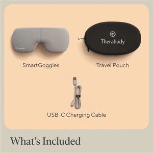 Therabody SmartGoggles Eye Massager Therapy Device New No Box